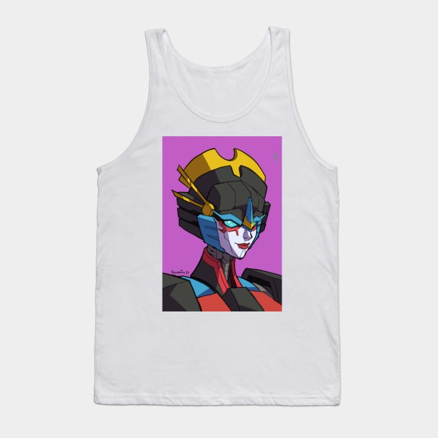 Geisha Warrior Bot Tank Top by Novanim